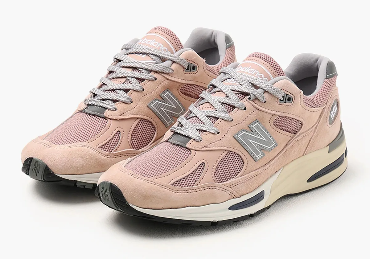 New Balance 991v2 Mahogany Rose U991rb2 2