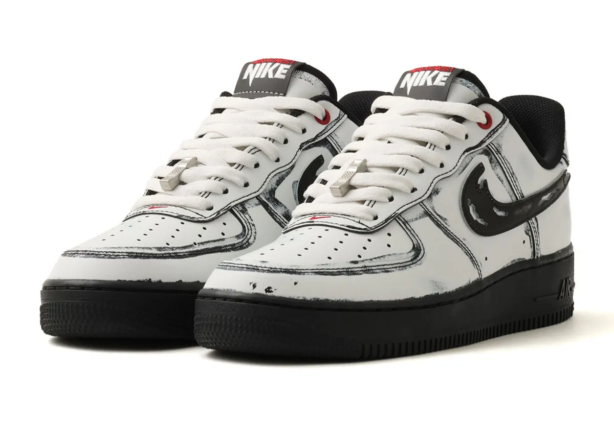 Nike Air Force 1 Scream Halloween IV6350-121 3