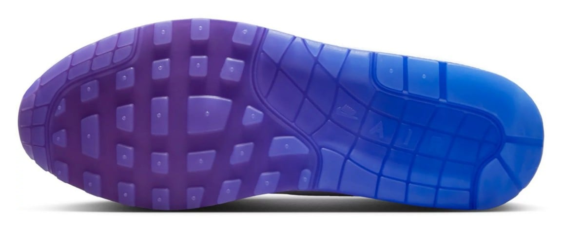 Nike Air Max 1 City Connect "Kansas City Royals" outsole