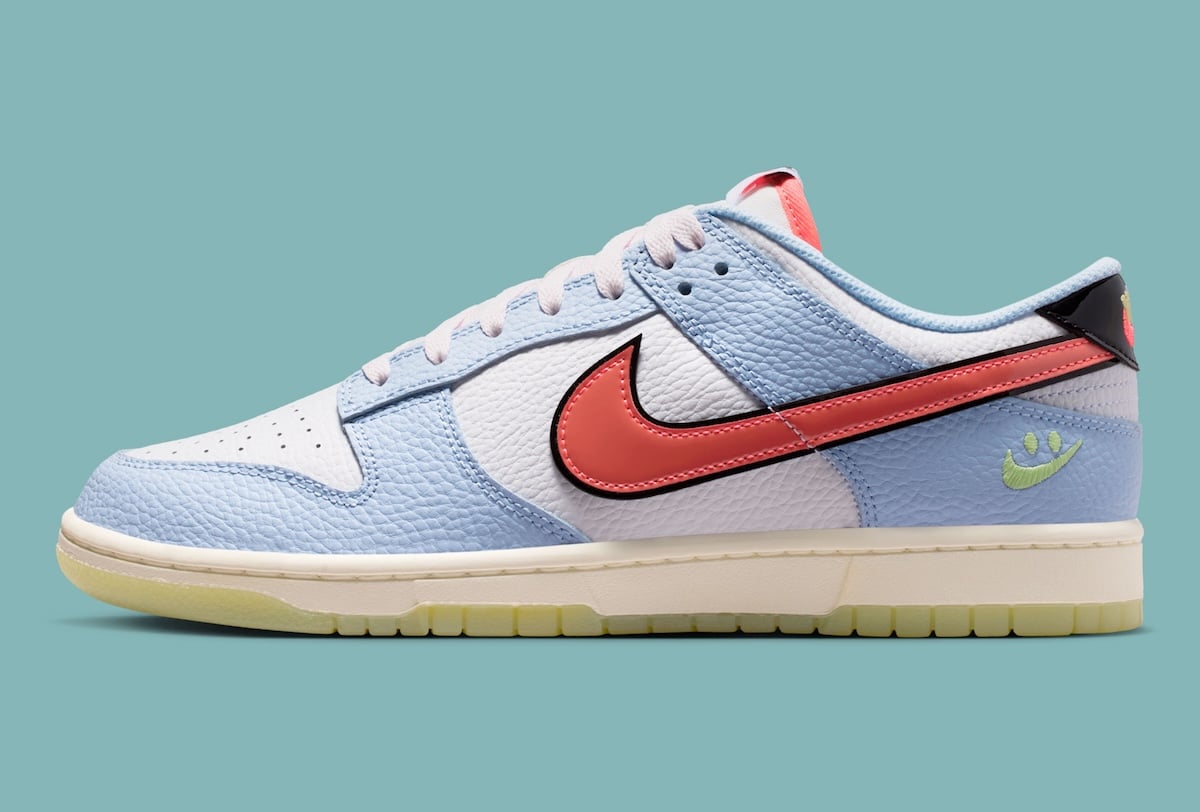 Nike Dunk Low Patent Leather Smiley Face IR0609-100