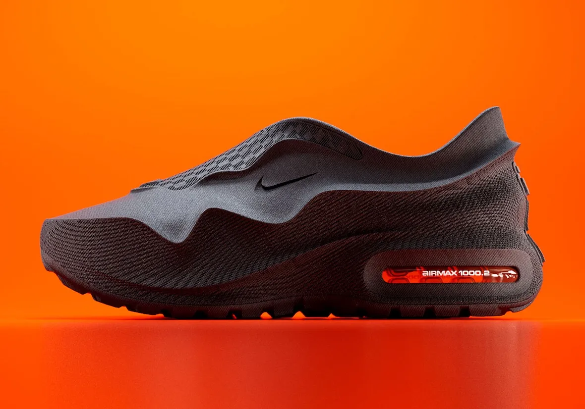 Zellerfeld Nike Air Max 1000 2 Black Hyper Crimson