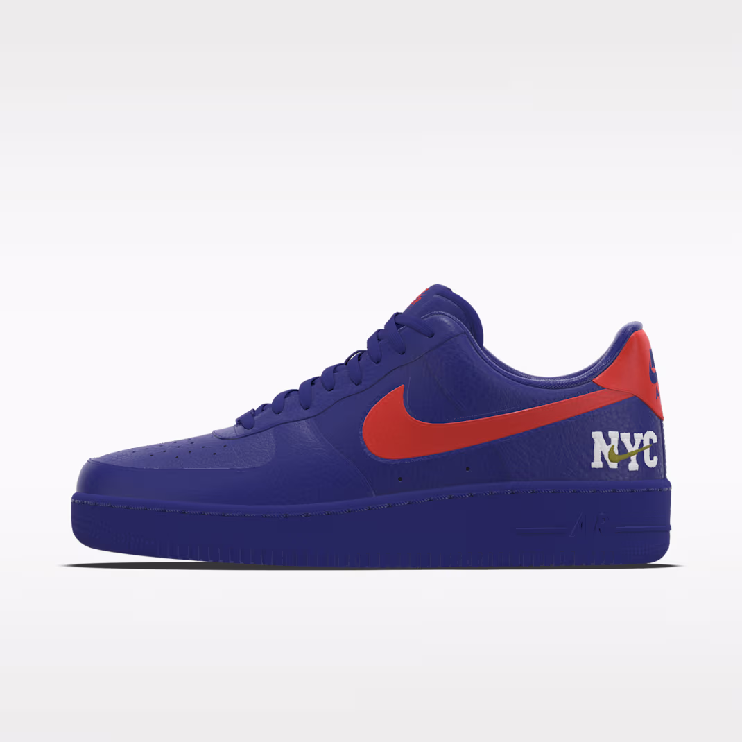 Nike Celebrates the Knicks' Win With Air Force 1 NYC Options for By You