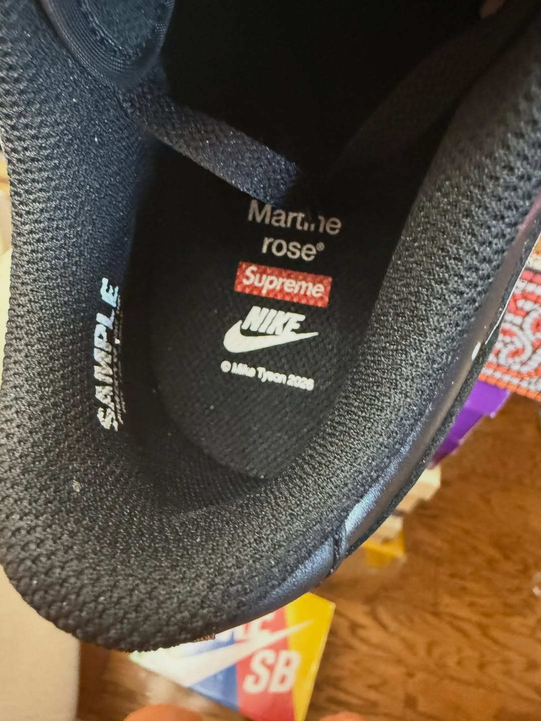 Supreme & Martine Rose' "Mike Tyson" Nike Dunk Low Surfaces in a First Look