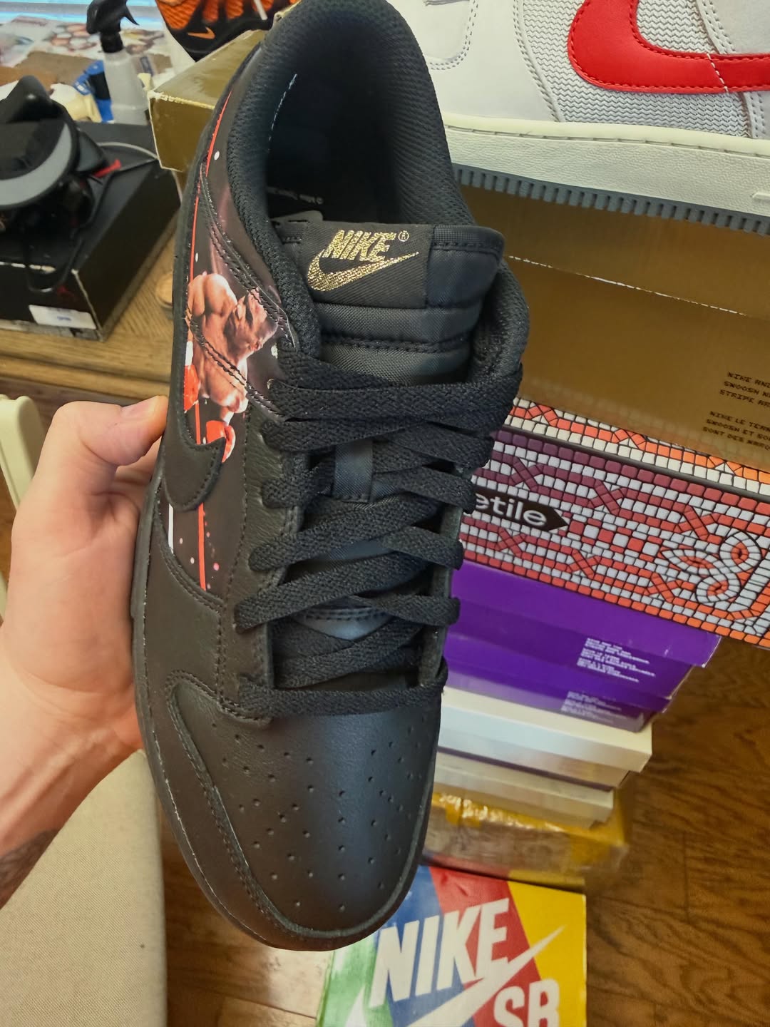 Supreme & Martine Rose' "Mike Tyson" Nike Dunk Low Surfaces in a First Look