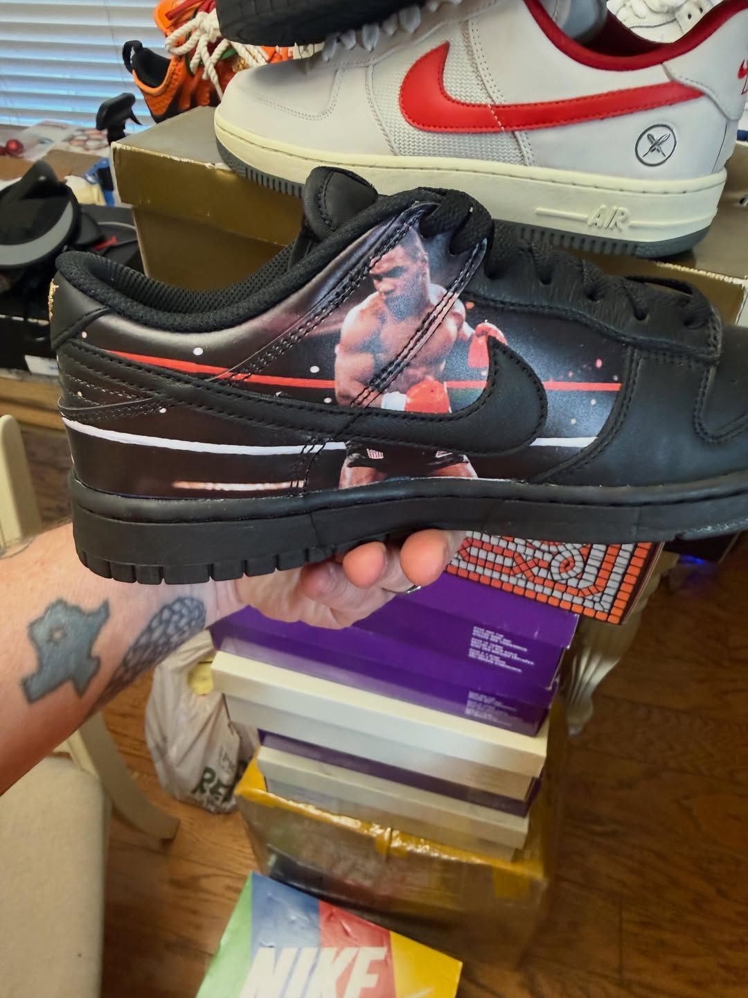 Supreme & Martine Rose' "Mike Tyson" Nike Dunk Low Surfaces in a First Look