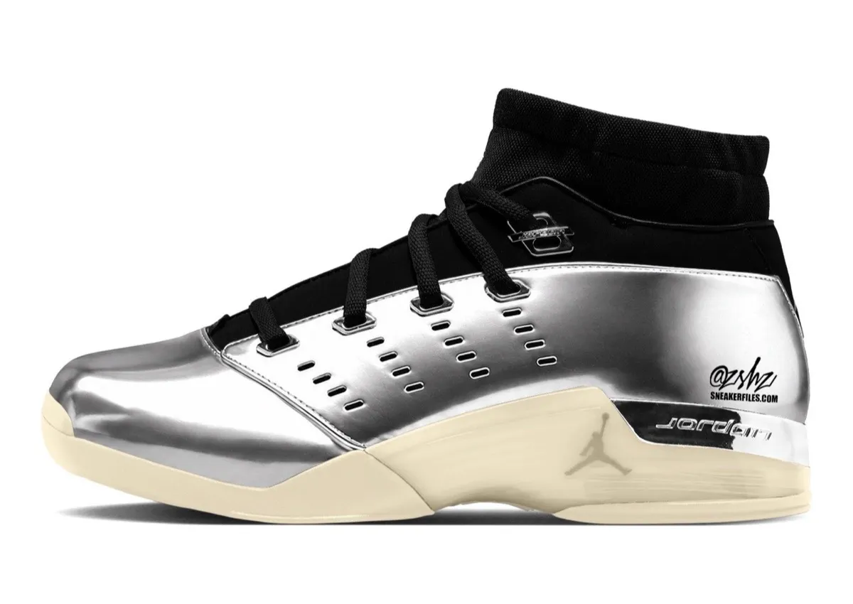 Air Jordan 17 Low Metallic Silver JA0788-001 2027