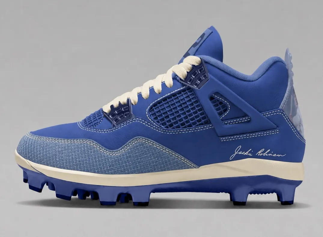 Air Jordan 4 Mcs Jackie Robinson Cleats 2027