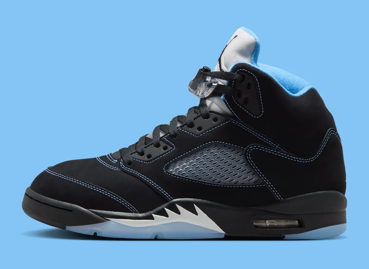 Air Jordan 5 Black University Blue DD0587-008