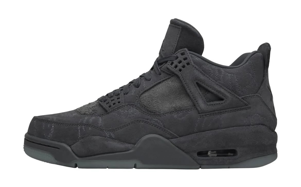 Kaws Air Jordan 4 Dark Grey JU4624-002