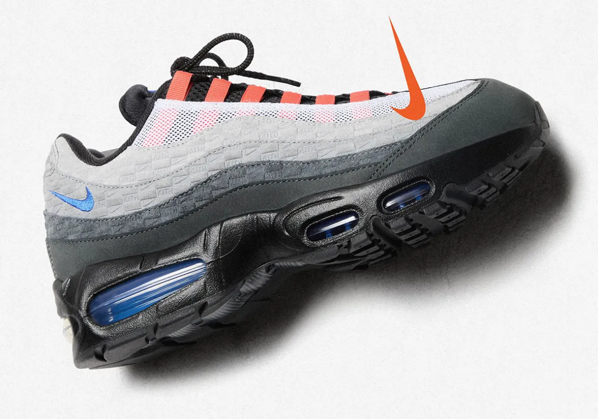 Kith’s “Knicks” Nike Air Max 95 is Releasing Via a Raffle/Pre-Order Combo This Week