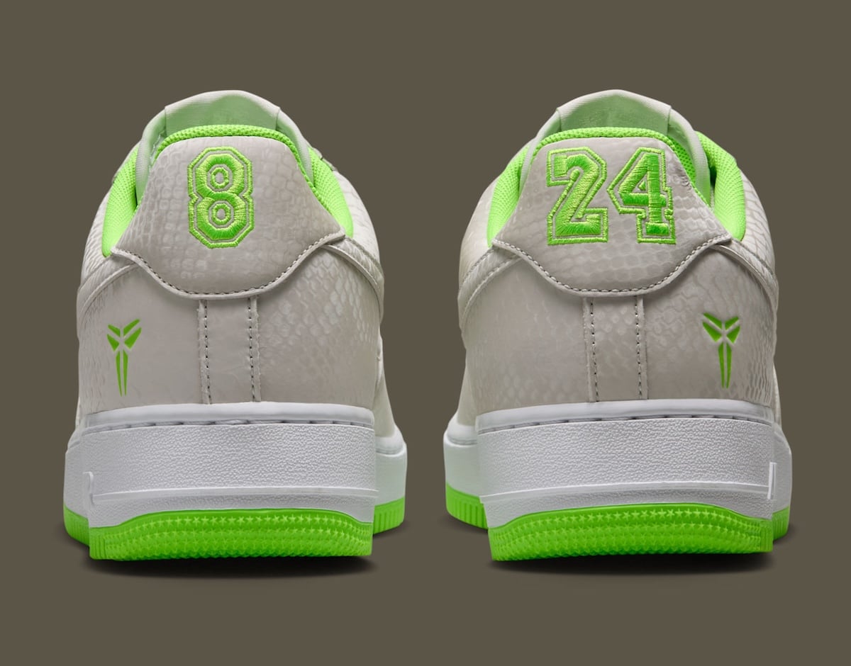 Kobe Bryant Nike Air Force 1 Low Vast Grey Green IB0018-006 1
