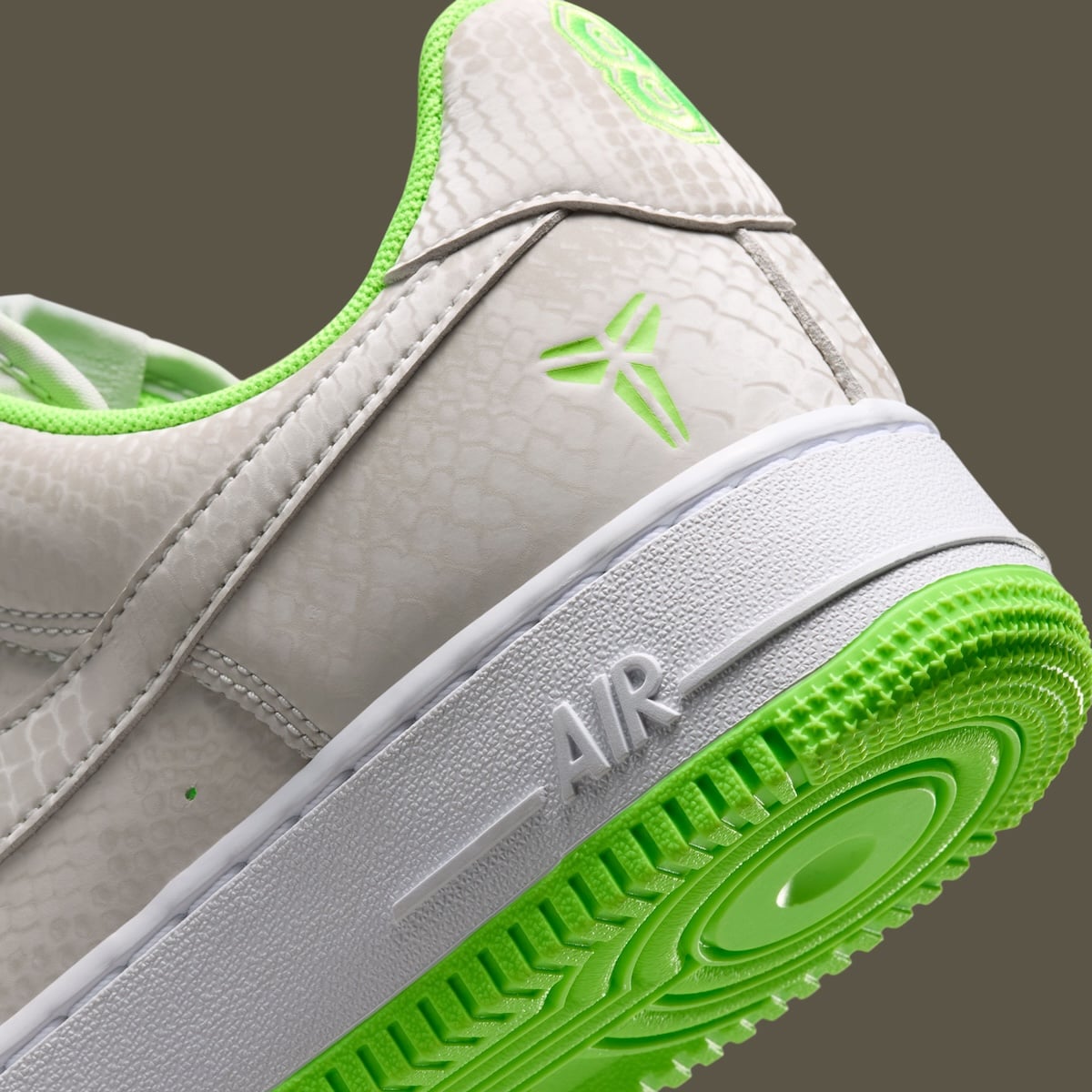Kobe Bryant Nike Air Force 1 Low Vast Grey Green IB0018-006 4