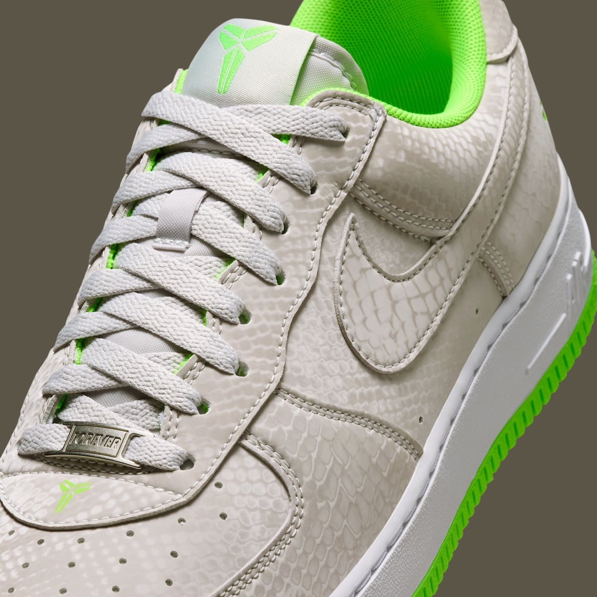 Kobe Bryant Nike Air Force 1 Low Vast Grey Green IB0018-006 5