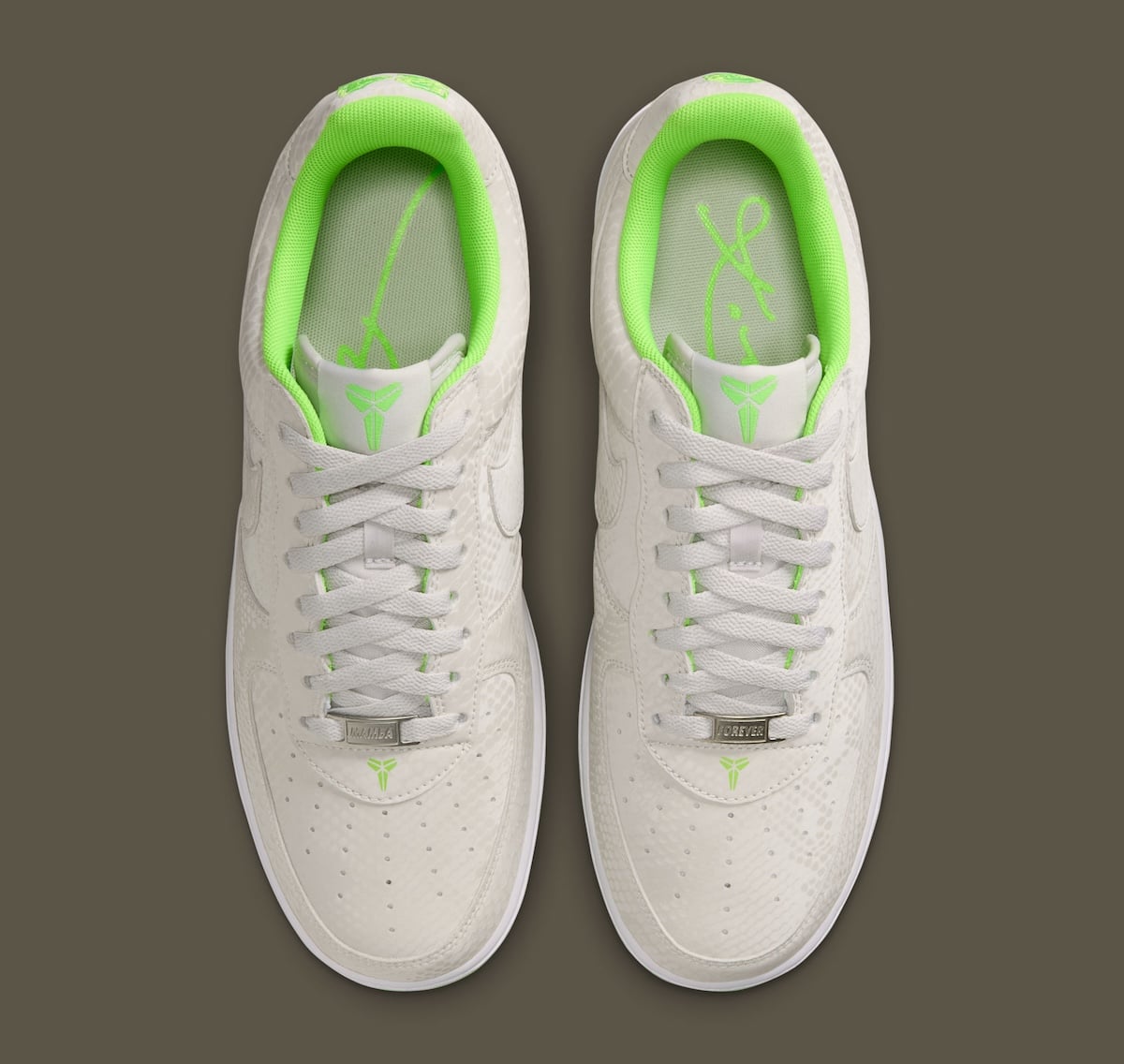 Kobe Bryant Nike Air Force 1 Low Vast Grey Green IB0018-006 7