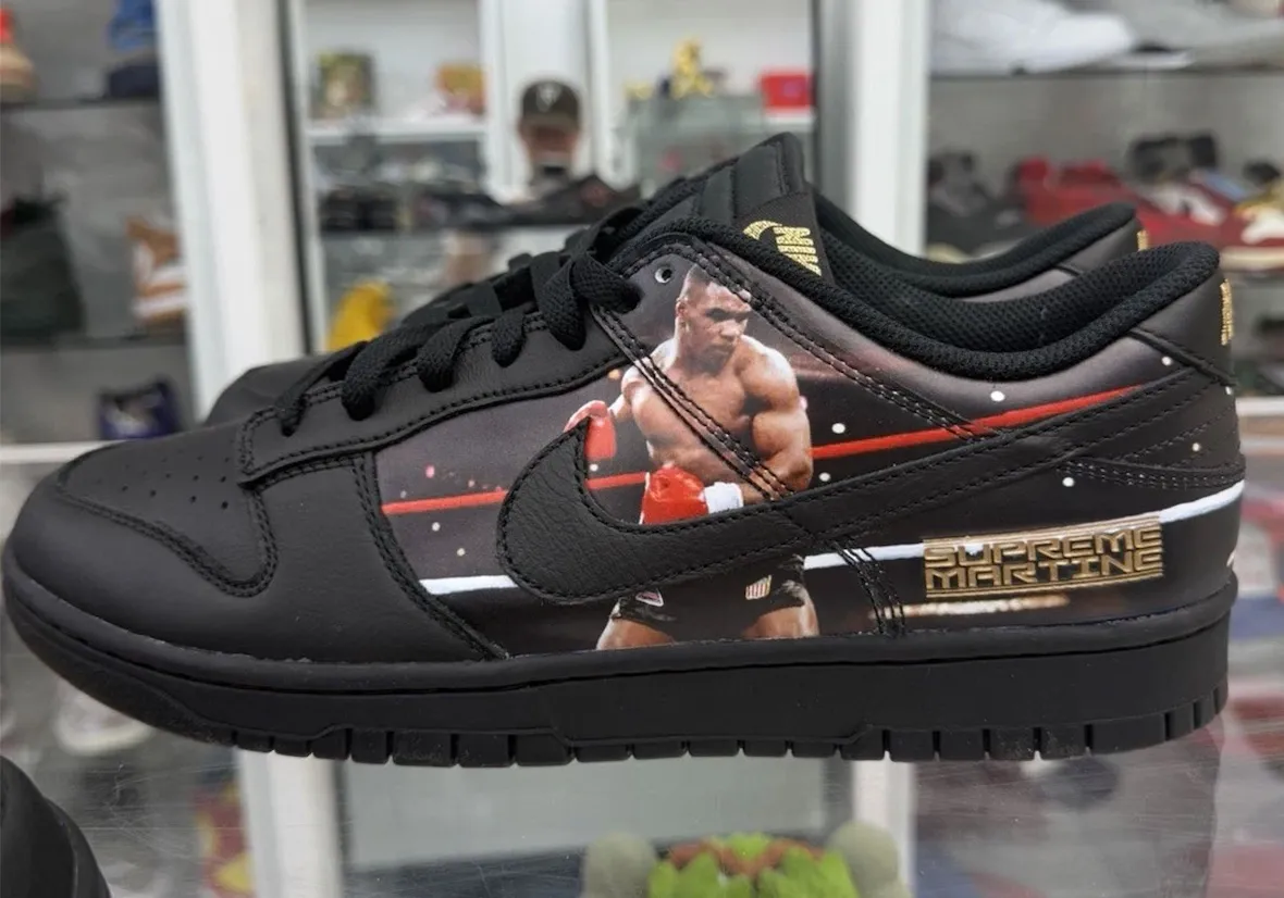 Mike Tyson Supreme Martine Rose Nike Dunk Low JA1868-001 1 1