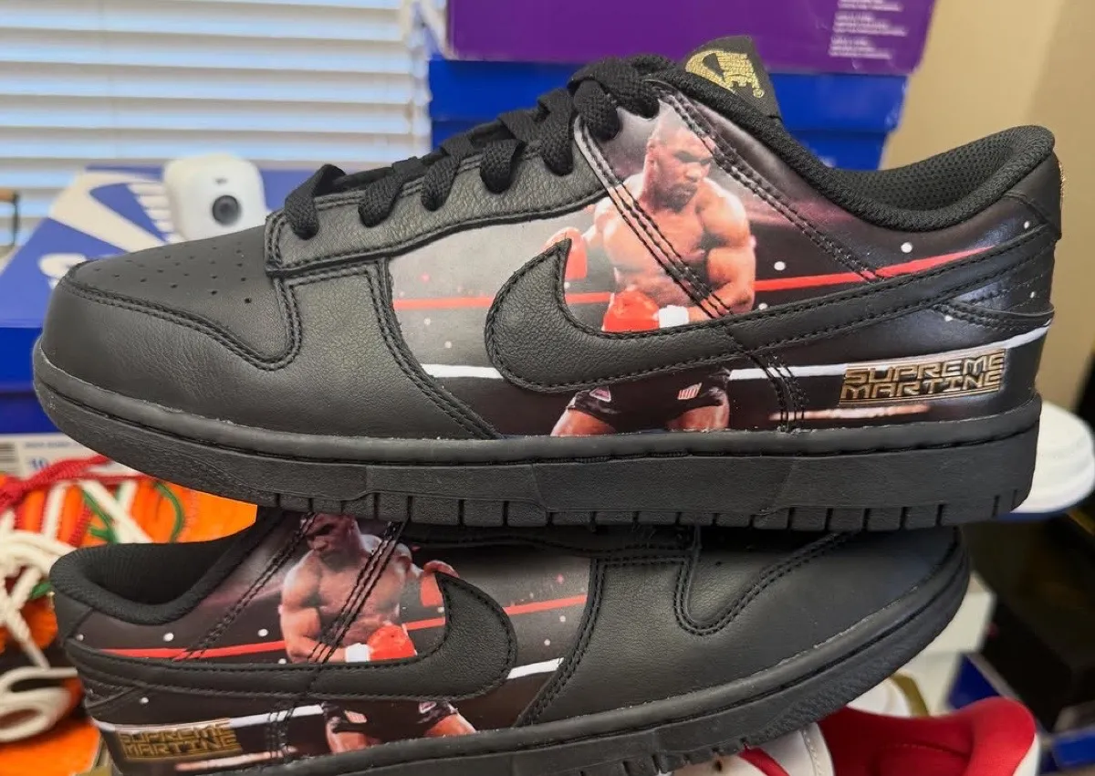 Mike Tyson Supreme Martine Rose Nike Dunk Low JA1868-001 2026