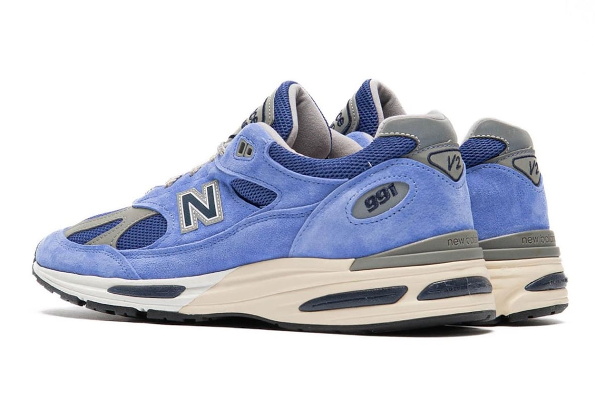 New Balance 991v2 Summer Brights Blue U991wb2 3