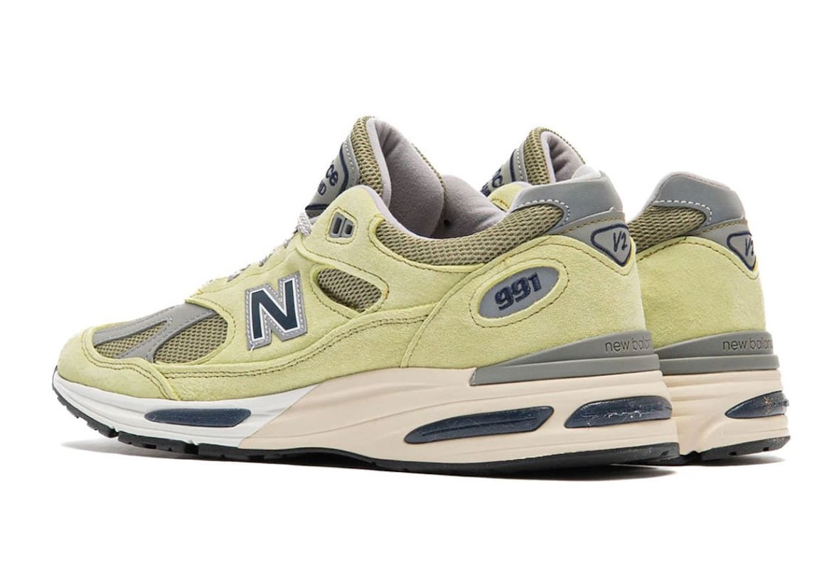 New Balance 991v2 Summer Brights Yellow U991wg2 3