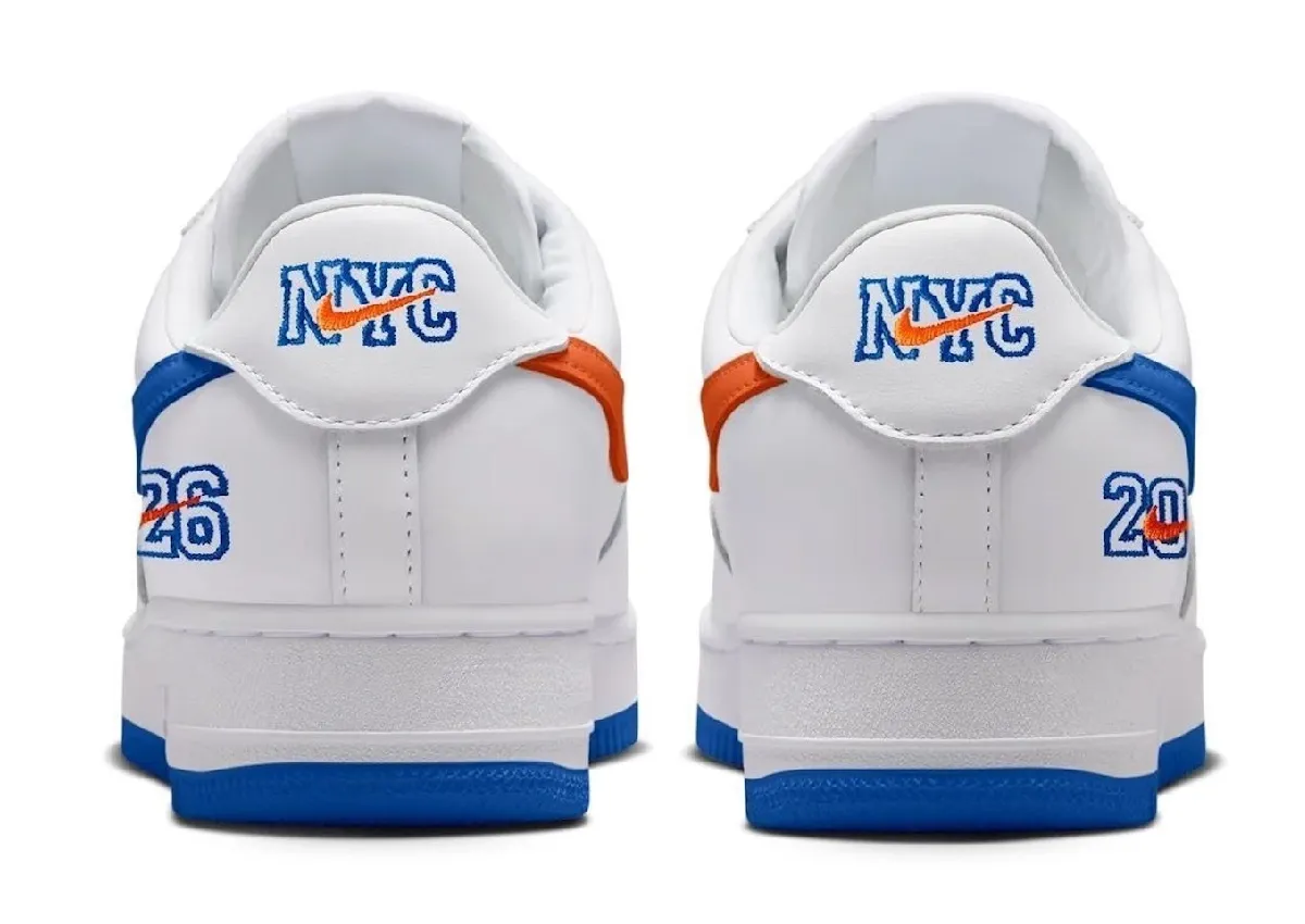 Nike Air Force 1 01 Nyc Knicks JK5361-100 2