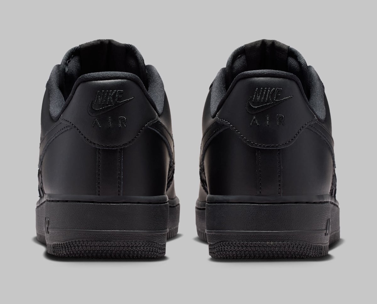 Nike Air Force 1 Low Black Stars IM5750-001 3