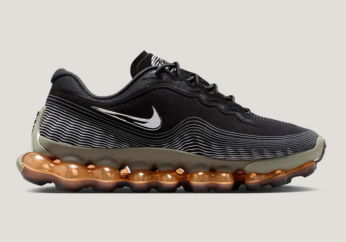 Nike Air Liquid Max Black Metallic Silver Light Army IQ7635-002 6