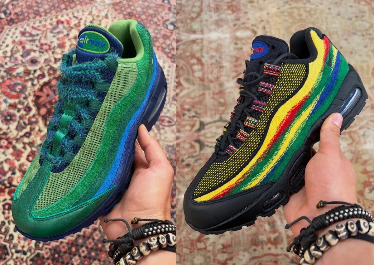 Nike’s Air Max 95 Macaw Pack Parrots the Natural World