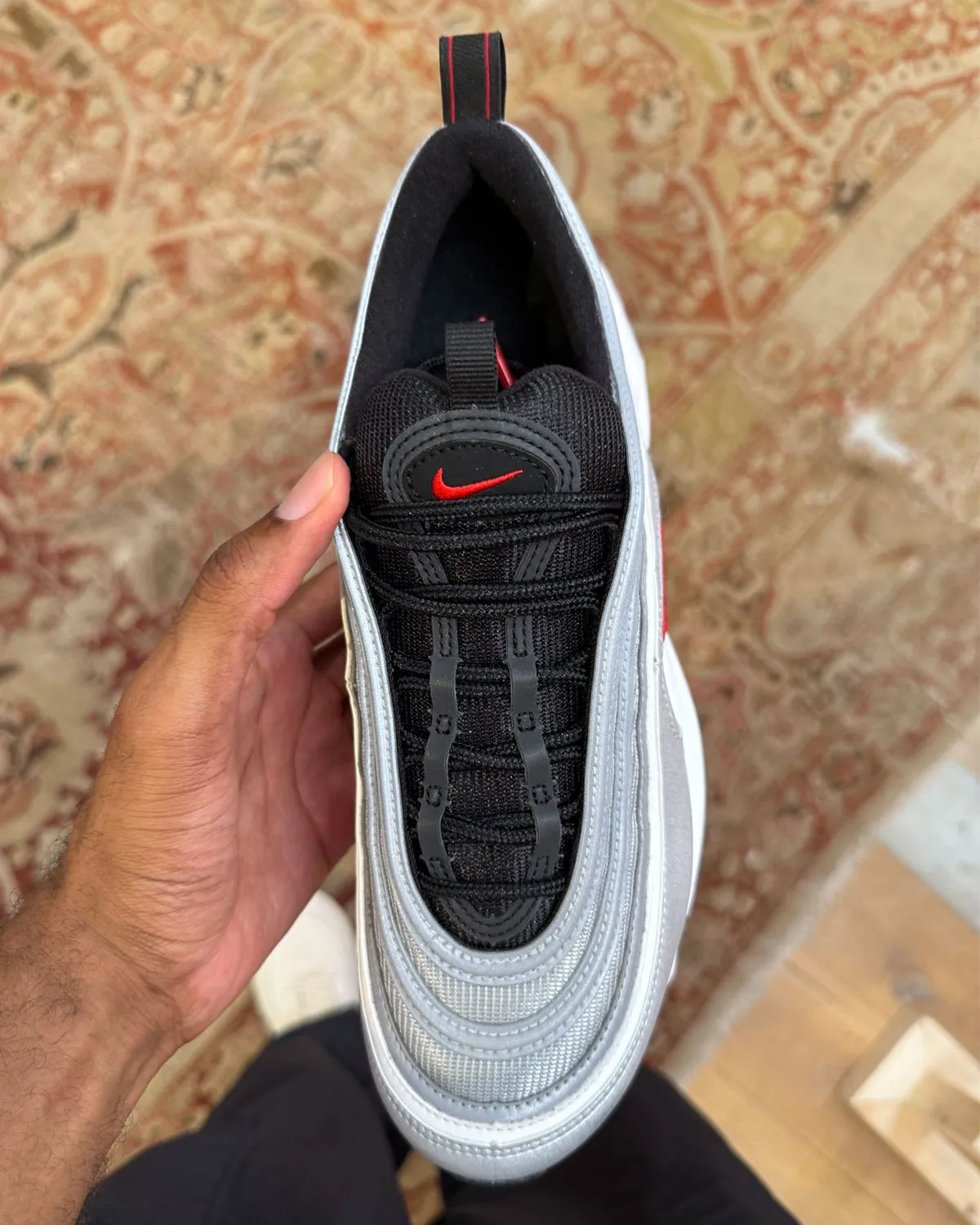 Nike Air Max 97 Silver Bullet Black Tongue 2