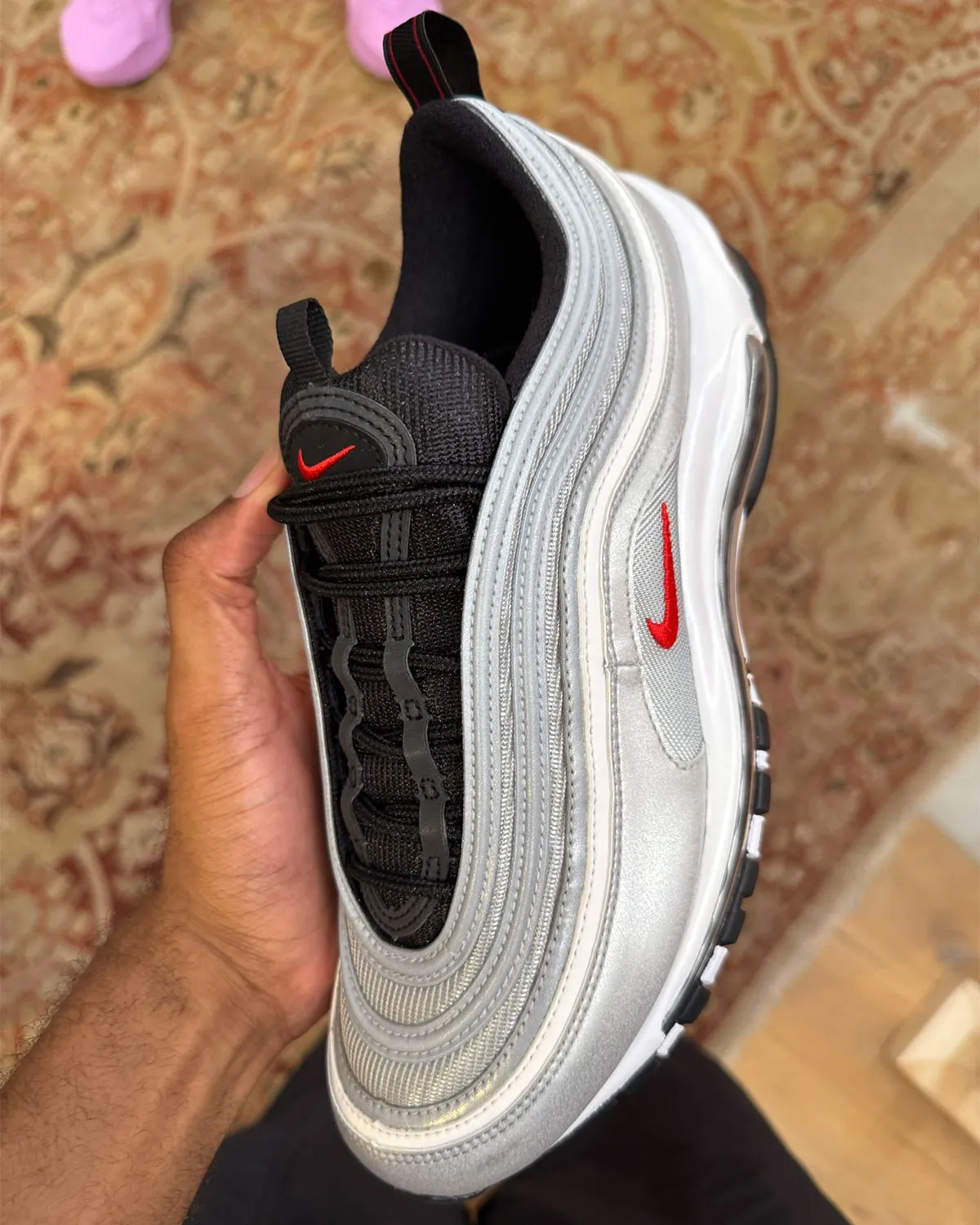 Nike Air Max 97 Silver Bullet Black Tongue 3