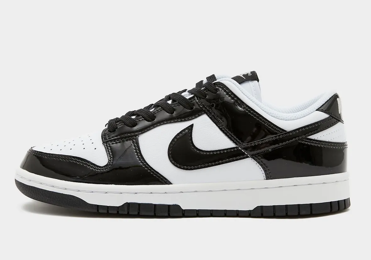 Nike Dunk Low Panda Patent Leather