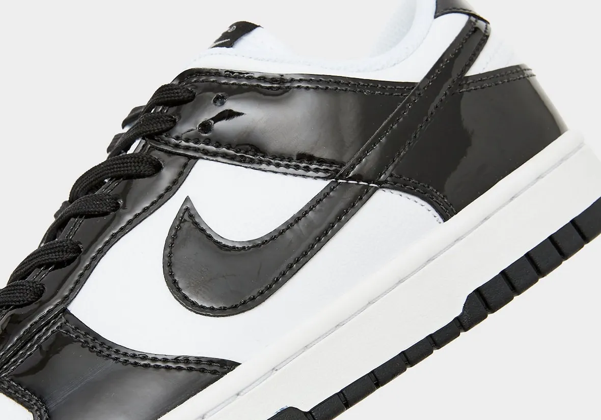Nike Dunk Low Panda Patent Leather