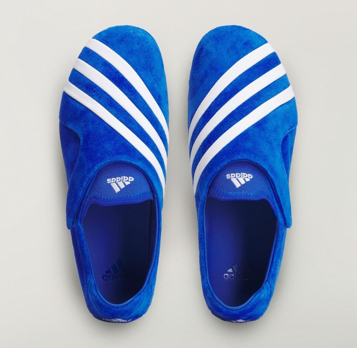 Pharrell adidas Virginia Vario Flat Earther Suede Blue White KJ9380 1