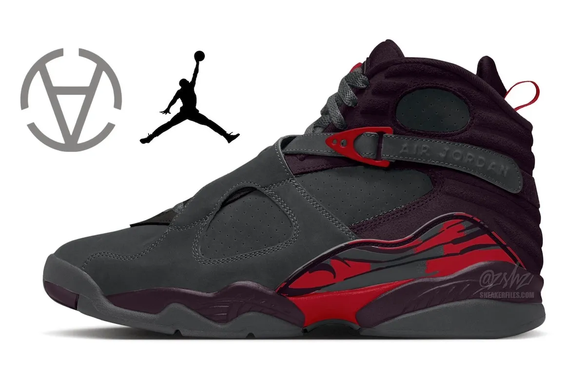 Slam Jam Air Jordan 8 Iron Grey Off Noir 2027