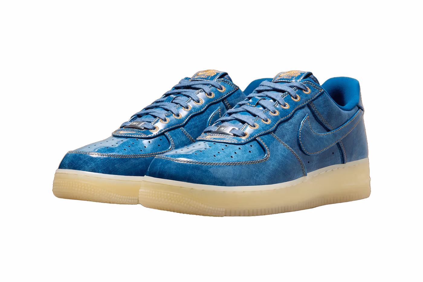 Nike Air Force 1 Patent Denim IM5757-400