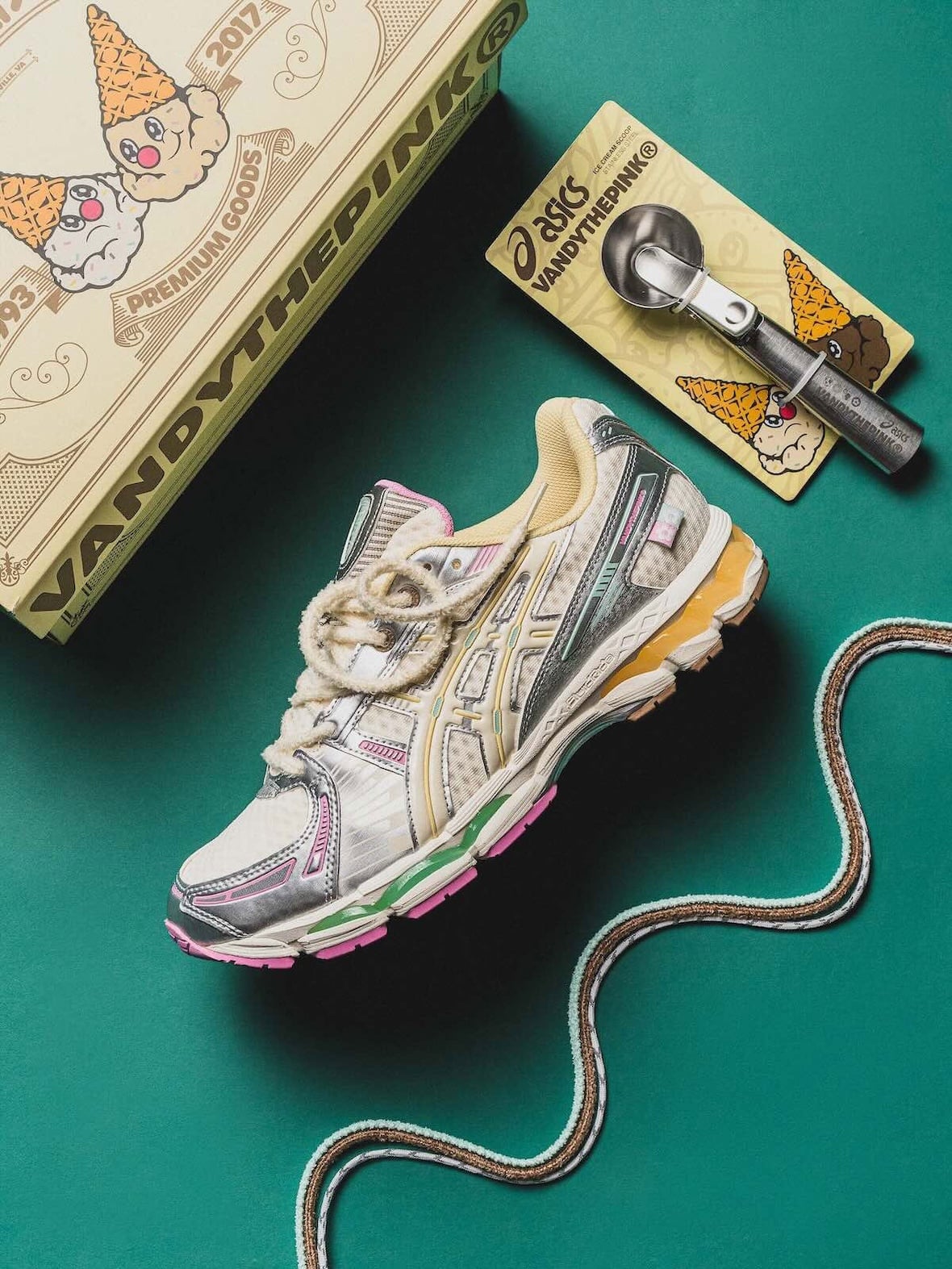 Vandythepink ASICS Gel Kayano 12 1 Vanilla 1203b302 100