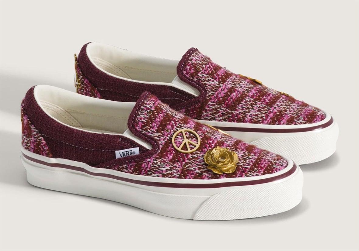 Vans Slip On Cardigan Red Vn000d9wrpk
