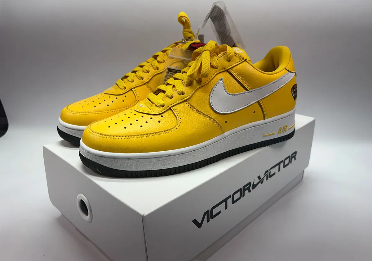 Wemby Debuts Another Victor Victor x Nike Air Force 1 in Yellow