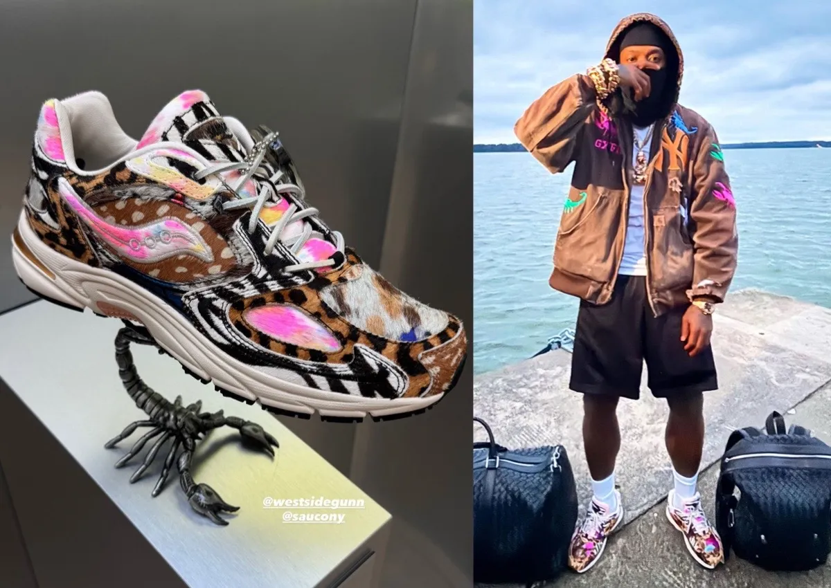 Saucony Previews Westside Gunn’s Grid Jazz 9 “Awesome Gods” in Paris