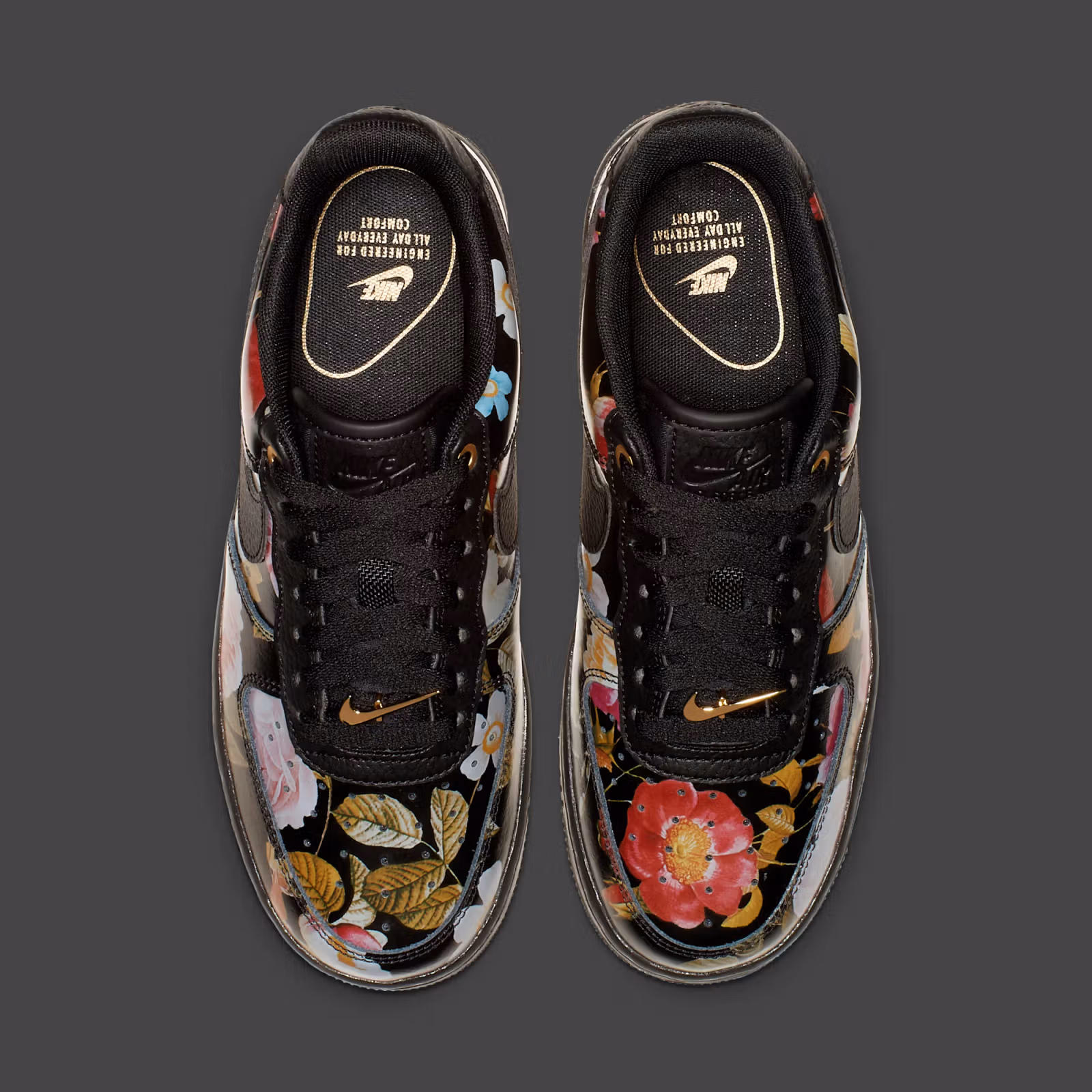 Nike Air Force 1 "Black Floral" Comes Back in 2026