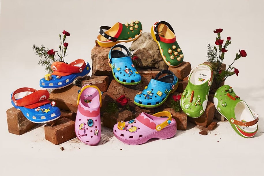 Super Mario Bros Crocs Collection