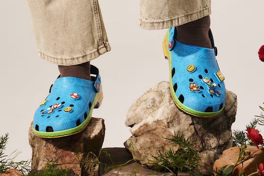 Super Mario Bros Crocs