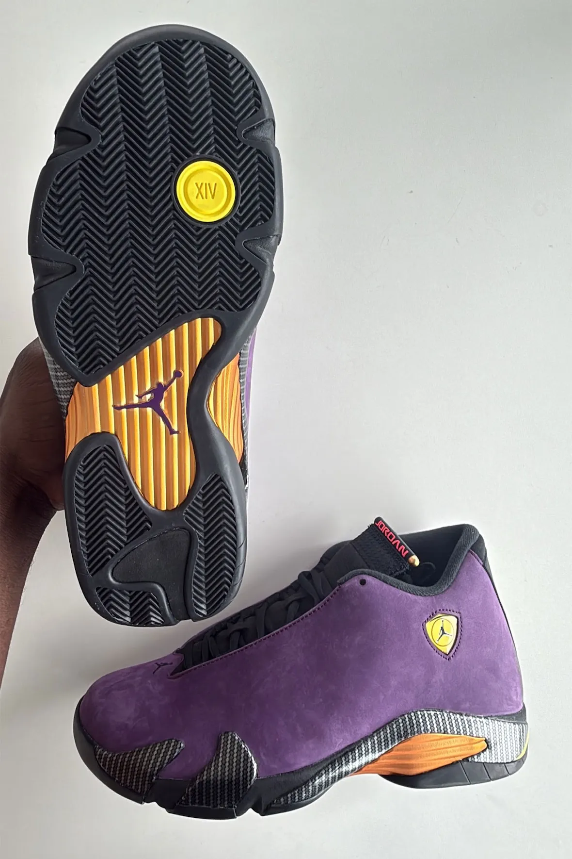 Air Jordan 14 Purple Ferrari WNBA PE 3