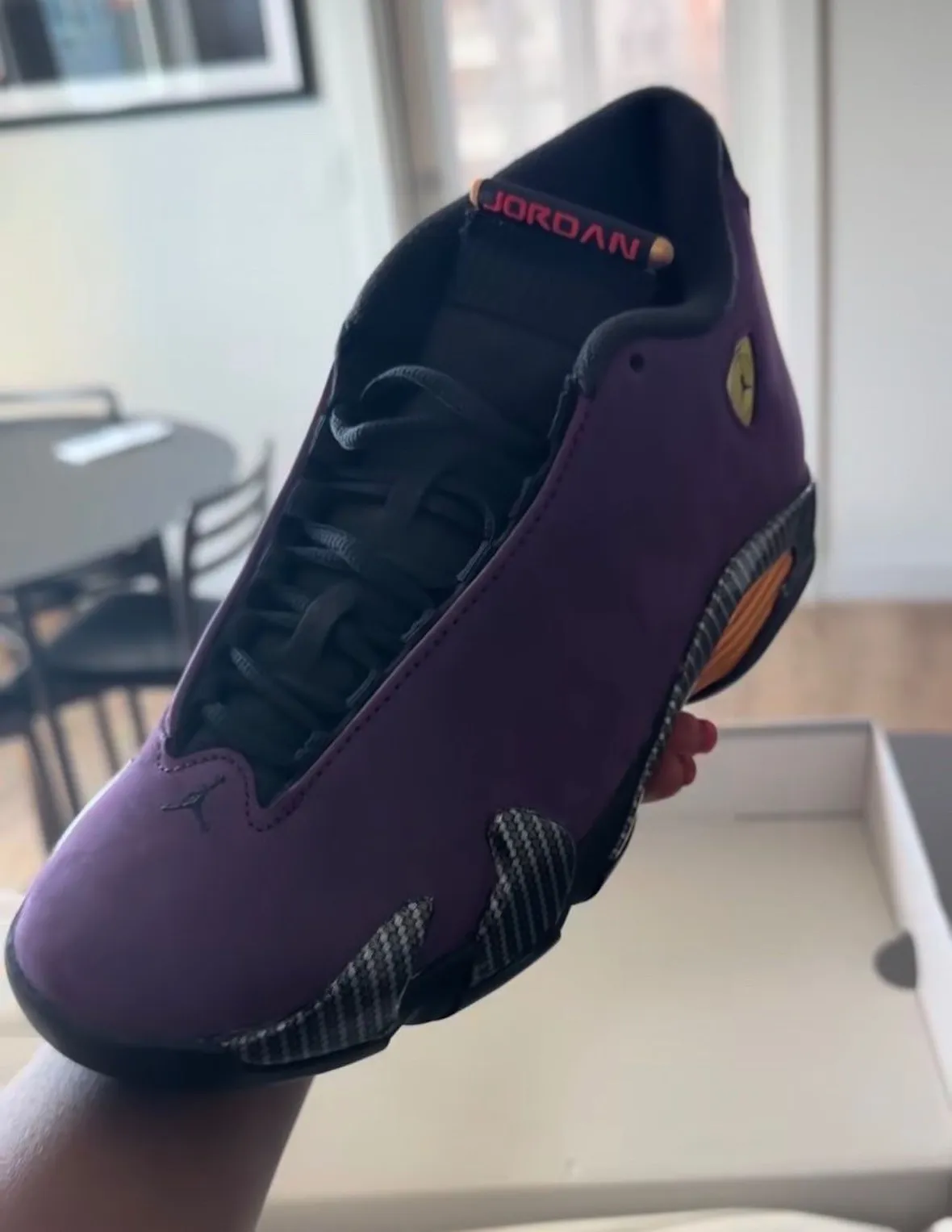 Air Jordan 14 Purple Ferrari WNBA PE 4