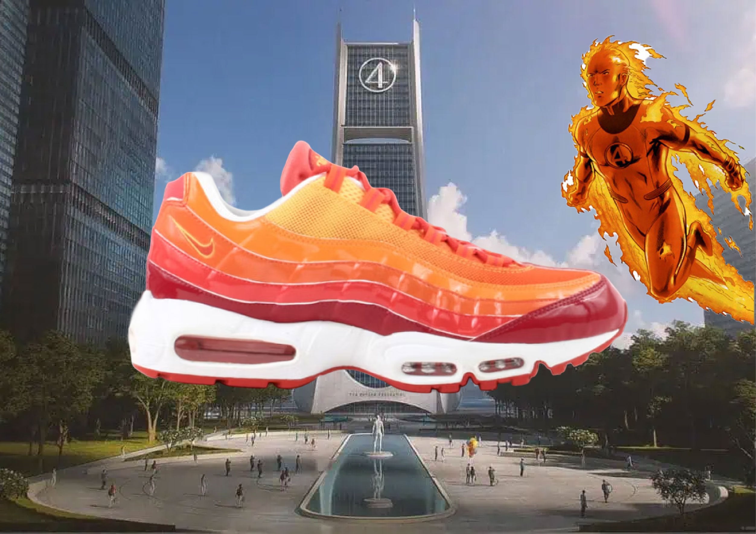 Flame On! The Nike Air Max 95 “Human Torch” Returns in Summer 2027