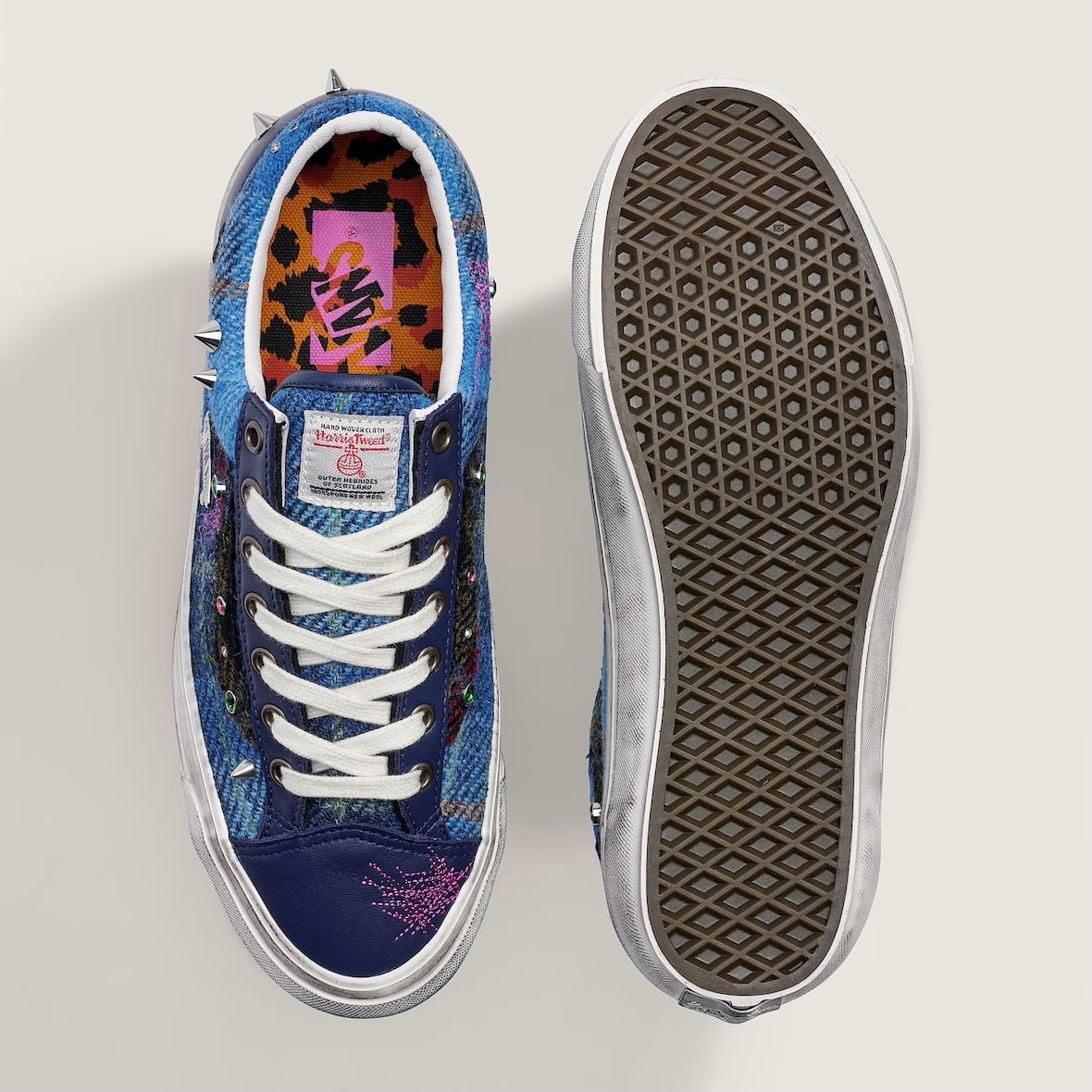Harris Tweed Vans Old Skool Vn000e8vbip 3
