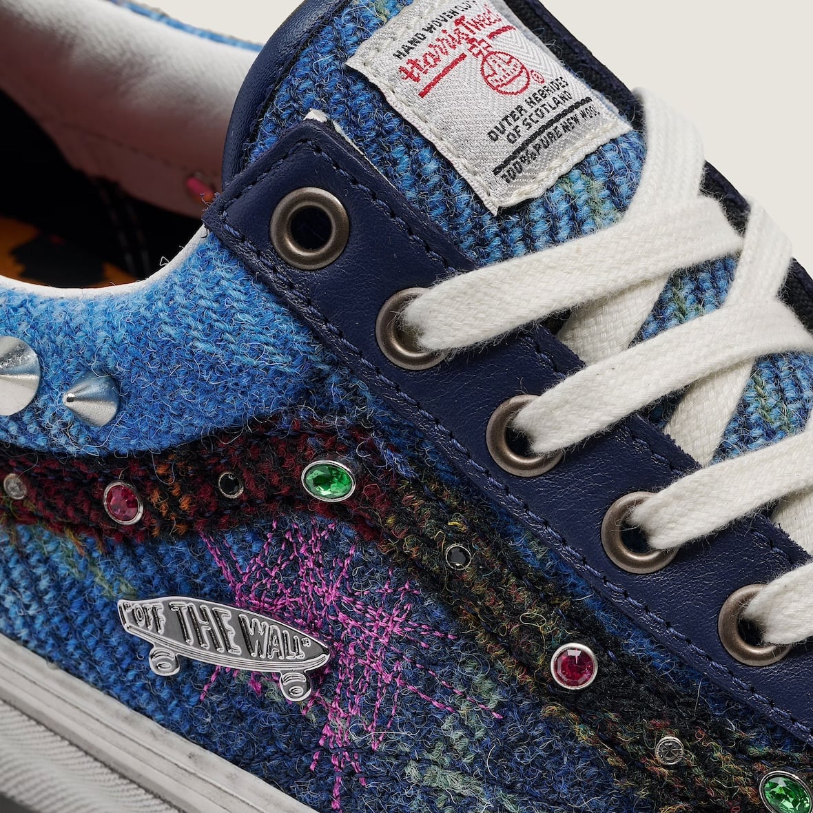 Harris Tweed Vans Old Skool Vn000e8vbip 4