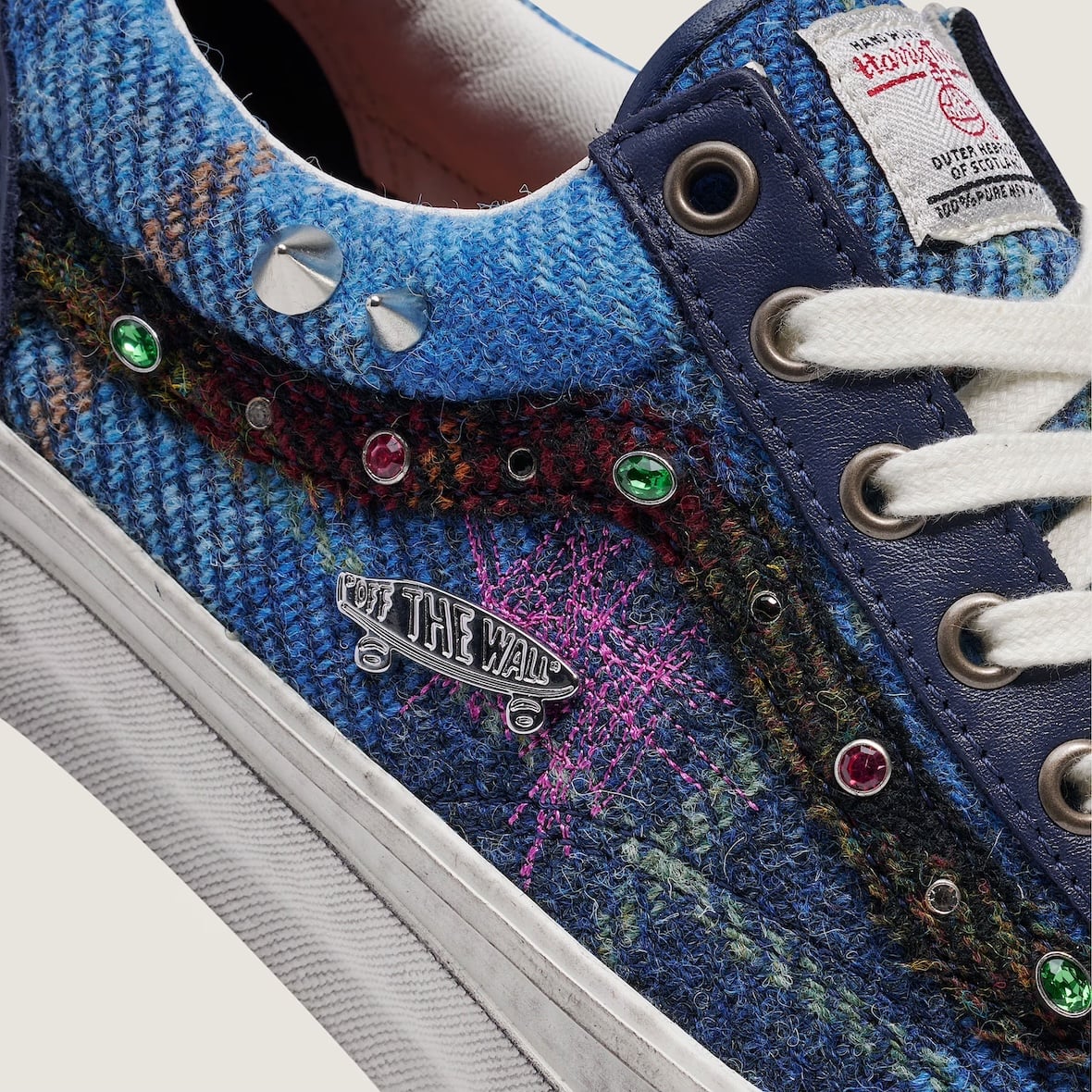 Harris Tweed Vans Old Skool Vn000e8vbip 6