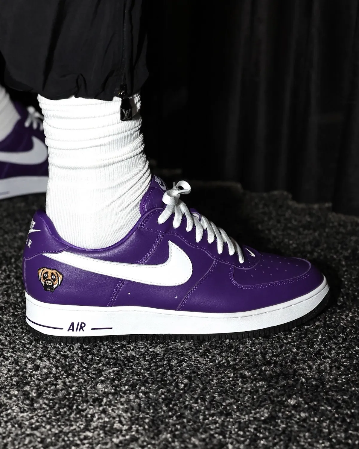 Ictor Victor Nike Air Force 1 01 Court Purple IV3238-500