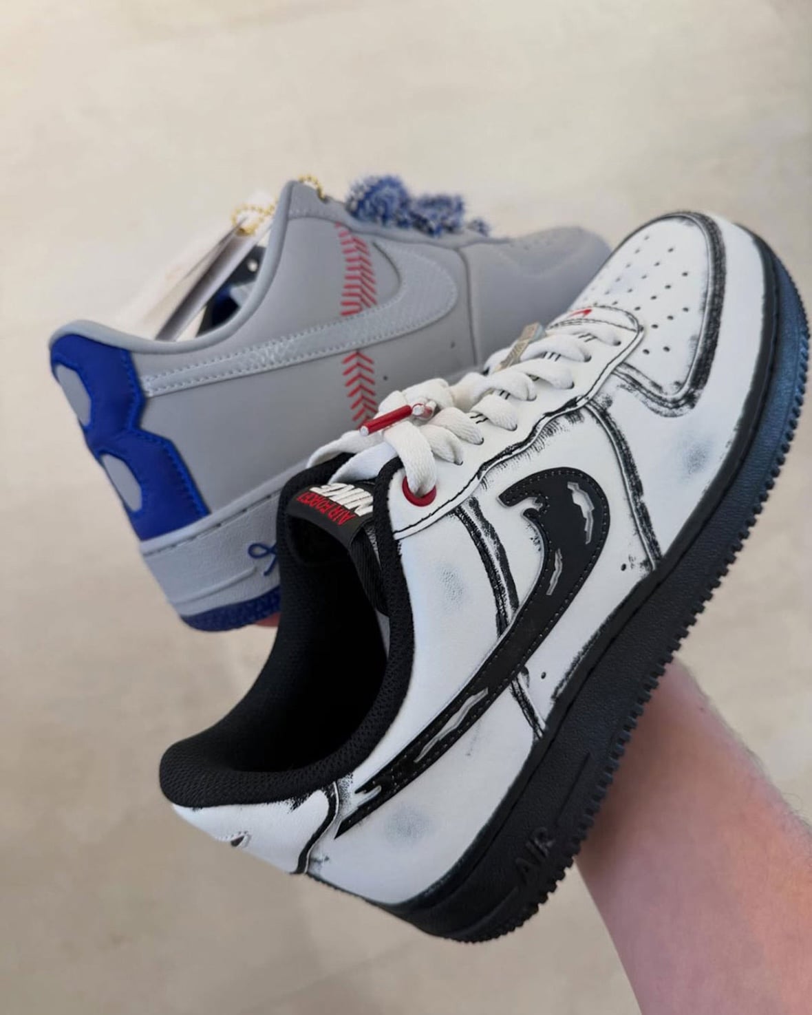 Kobe Bryant Nike Air Force 1 Low Protro Dodgers IQ3920 00 1