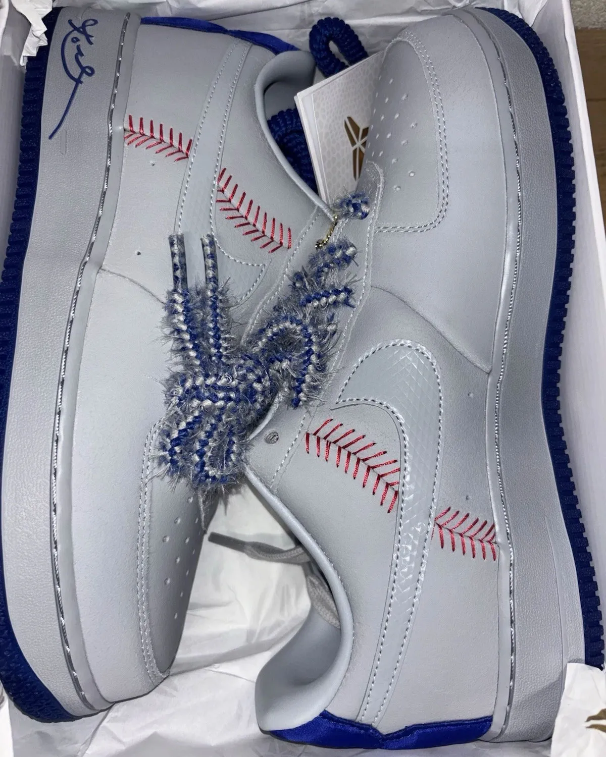 Kobe Bryant Nike Air Force 1 Low Protro La Dodgers IQ3920-001 Shoes 3