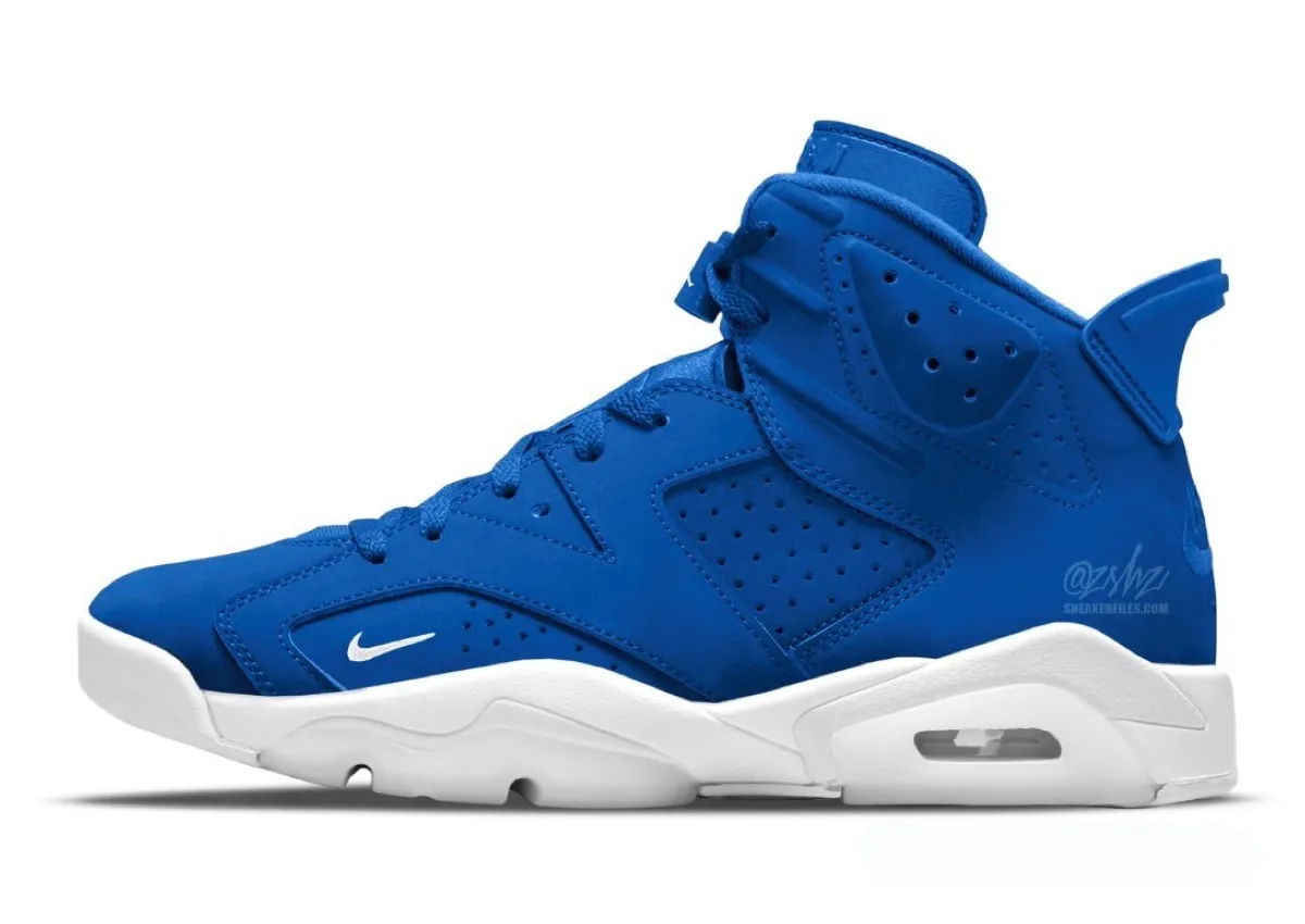 Nigel Sylvester Air Jordan 6 Blue Paperboy